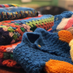 Prendas de lana para niños tejidas a mano