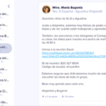 Invitación para participar de la asamblea