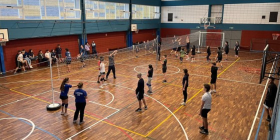 Vóleibol en el Gimnasio Centenario