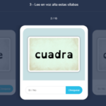 Pantalla de la plataforma