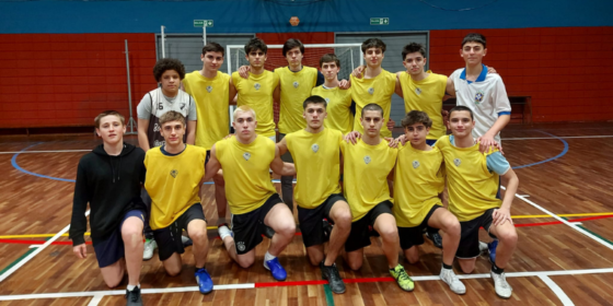 Equipo sub 16 de futsal (Secundaria, 2021)