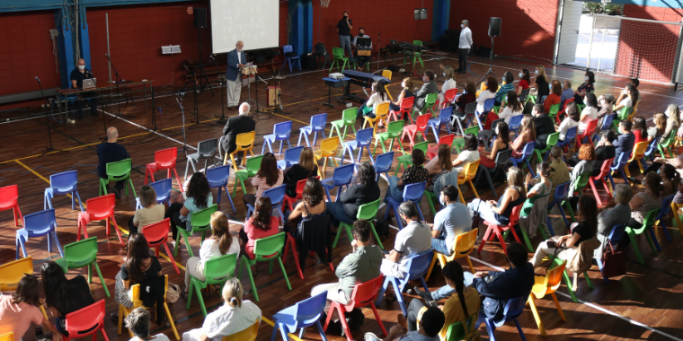 Vista del auditorio el día de las jornadas