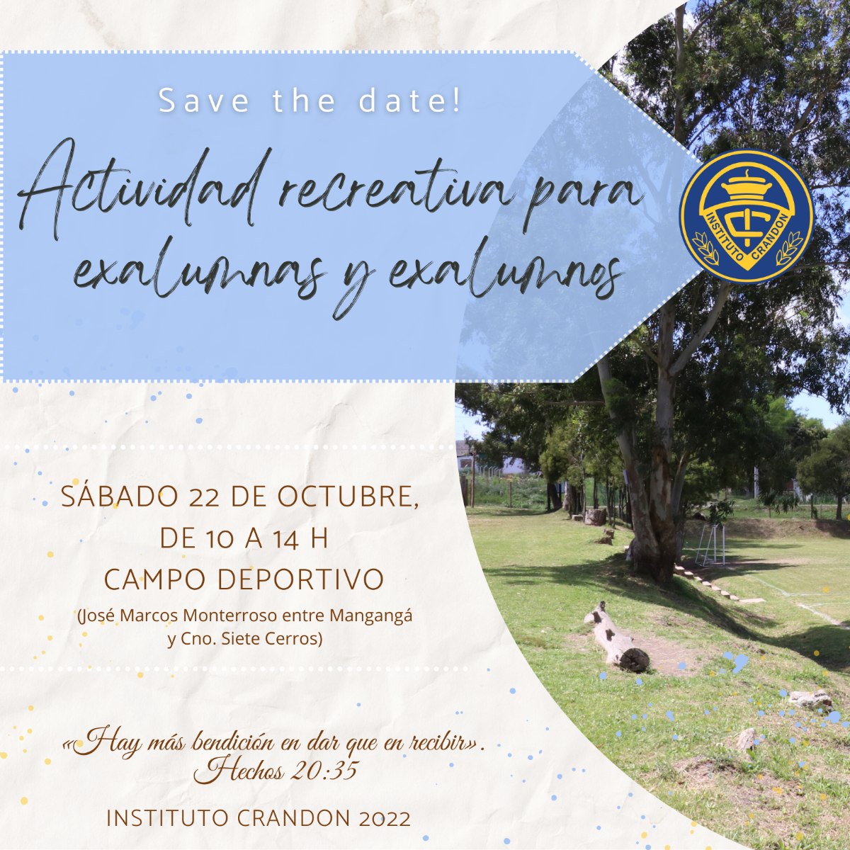 Invitación para Seniors