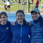 En la pista de atletismo