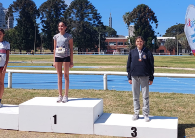 Podios de Crandon en los Juegos Deportivos 2022