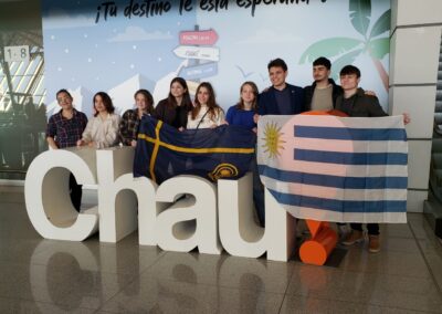 La delegación del Club Crandon ModelUN en Chile