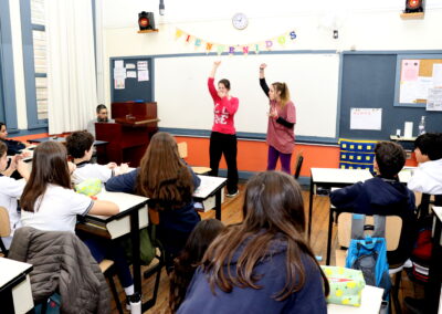 Intervenciones escénicas de sexto Artístico