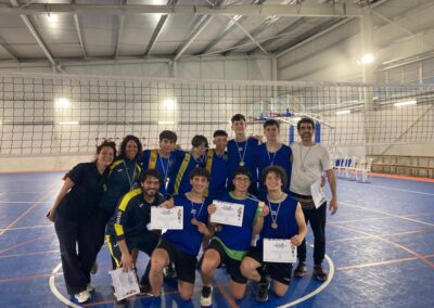 El equipo luego de la final