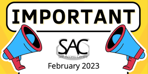 Self Access Center on February 2023