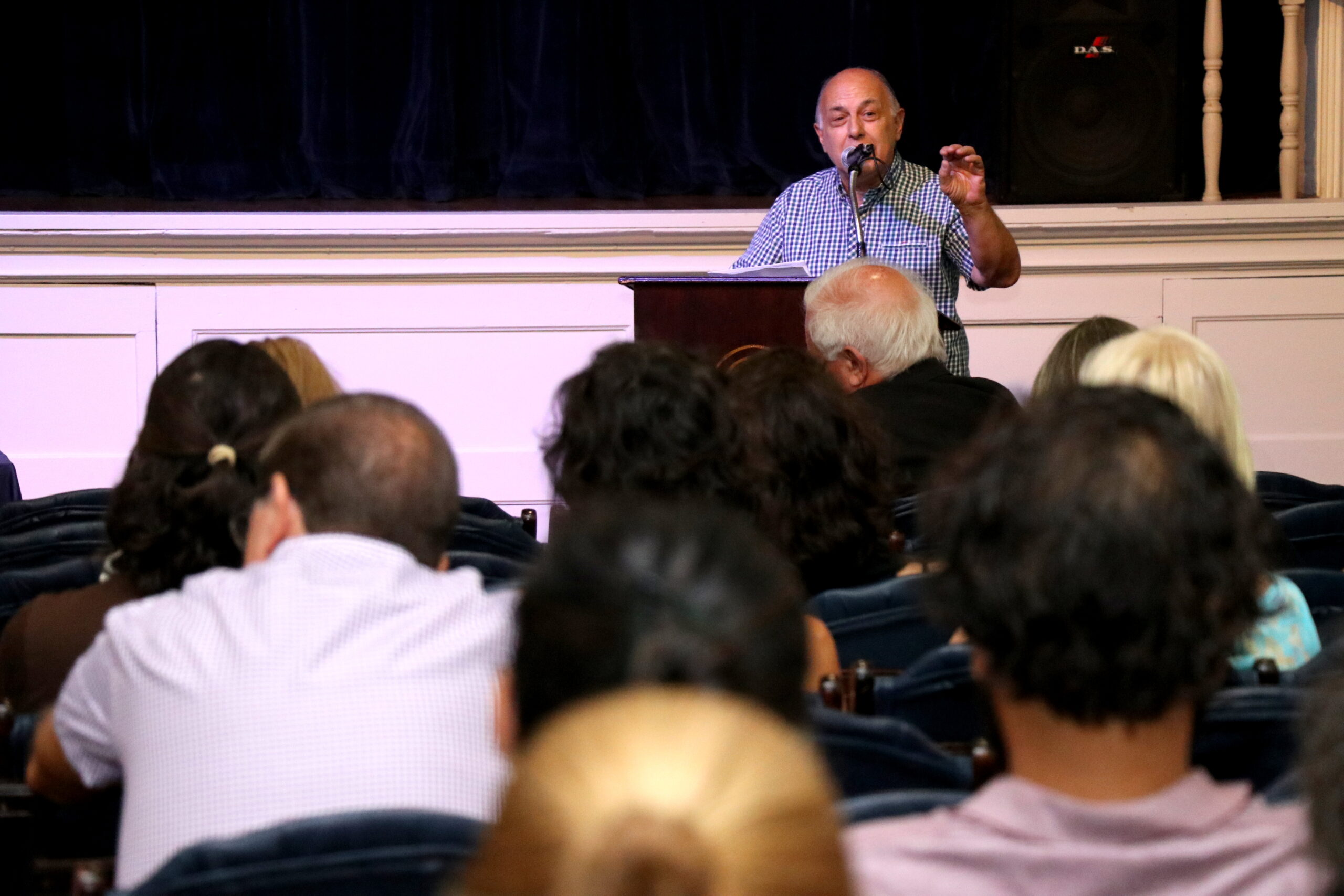 El pastor Adolfo Tomé en la Jornada institucional 2023