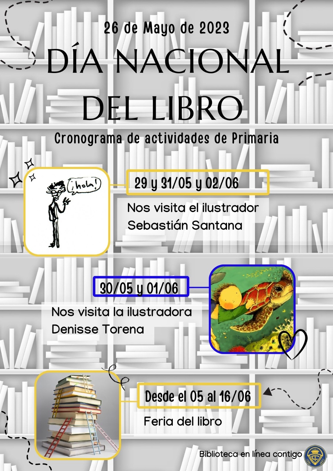 Día Nacional del Libro 2023 en Primaria • Instituto Crandon, Bilingual