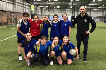 Equipo de futsal femenino sub-14