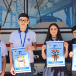 Estudiantes de Crandon ganadores del concurso de dibujo de CUTCSA 2023