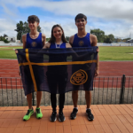 Mateo Blois Ferro, Valentina González Campisteguy y Juan Frau Penadés