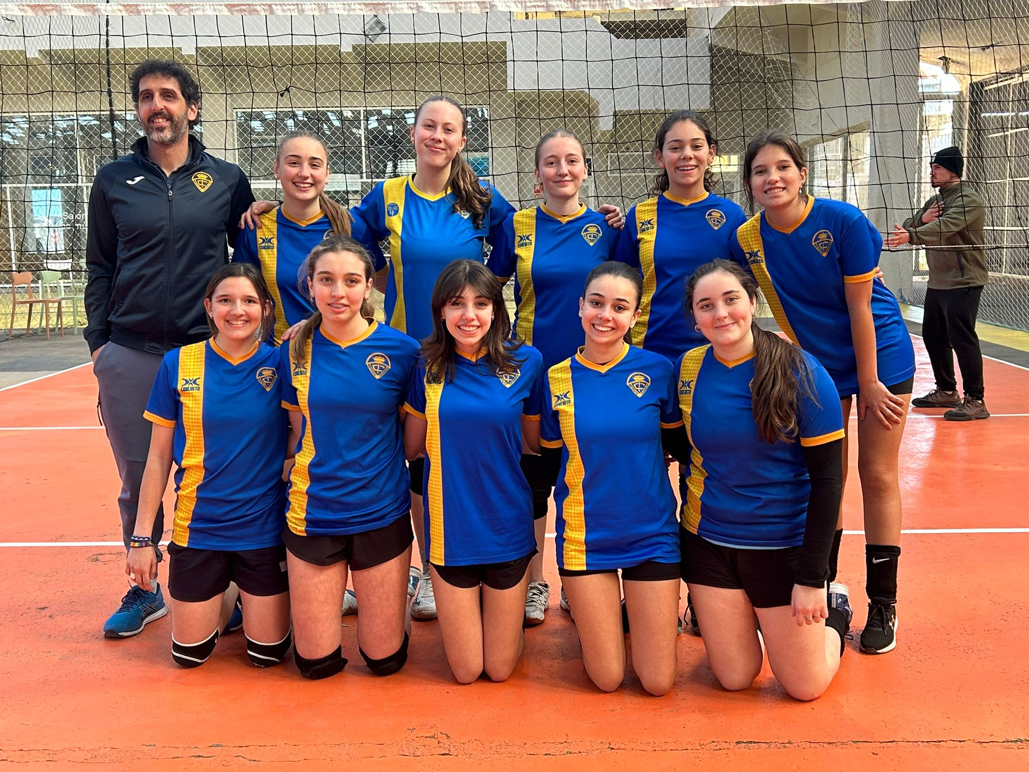 Voleibol fem sub 16 El equipo