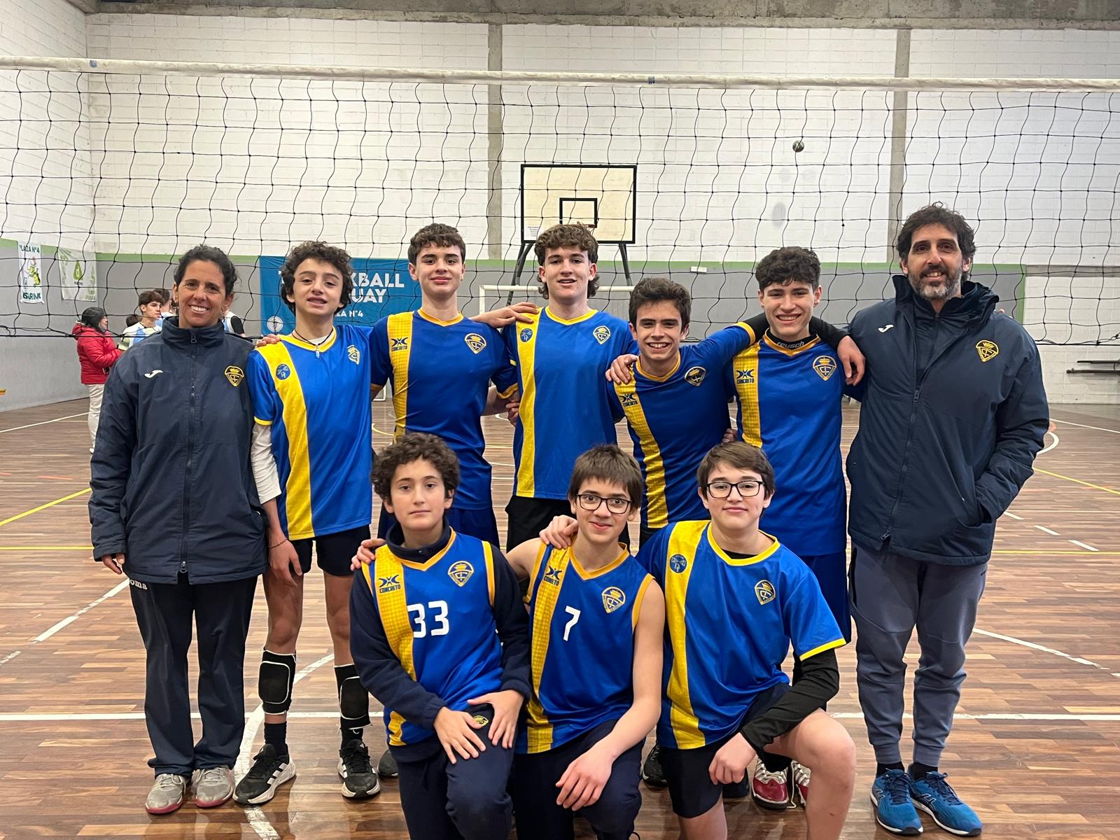 Voleibol masc sub-14 El equipo