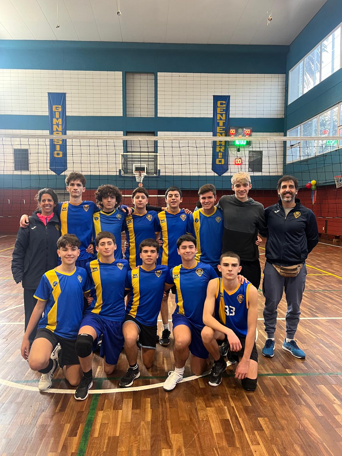 Voleibol masc sub16 El equipo